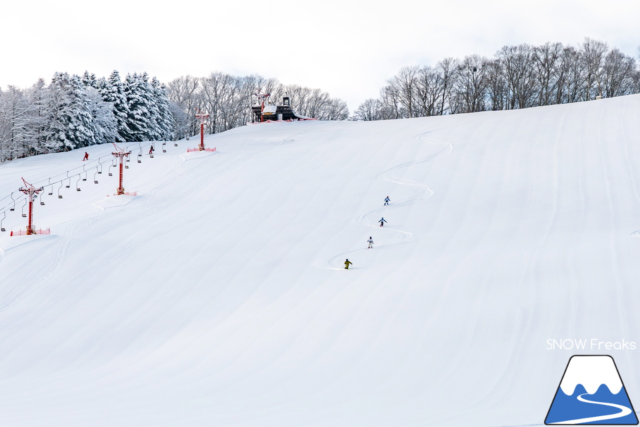 北長沼スキー場｜晴天＋粉雪＝最高！素晴らしいコンディションで、2月がスタート(^^)/